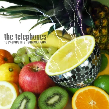 100% DISCO HITS! SUMMER PACK by the telephones - album cover