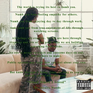 StandWhereIStood by Jayaire Woods - album cover
