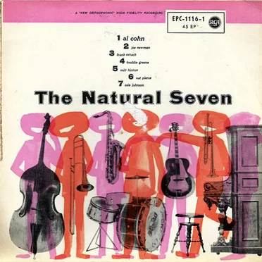 The Natural Seven by Al Cohn's Natural Seven - album cover