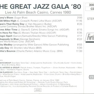 Great Jazz Gala '80