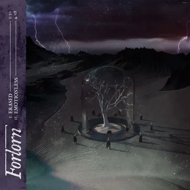 Erased / Emotionless by Forlorn - album cover