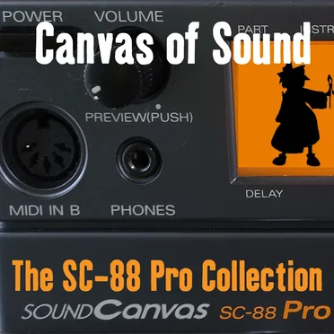 Canvas of Sound ~ The SC-88 Pro Collection by Pgj1997 - album cover