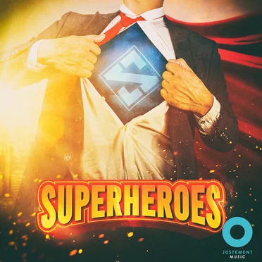 Super Heroes by Justement Music - album cover