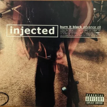 Burn It Black by Injected - album cover