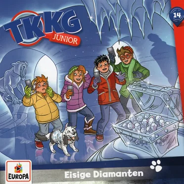 TKKG Junior 14: Eisige Diamanten by Martin Hofstetter - album cover