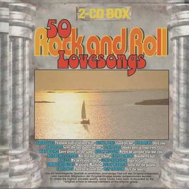 50 Rock and Roll Lovesongs by Various Artists - album cover