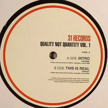 Quality Not Quantity, Volume 1 by Various Artists - album cover