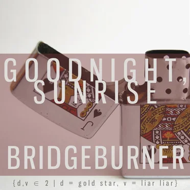 D/V 2: Bridgeburner by Goodnight, Sunrise - album cover