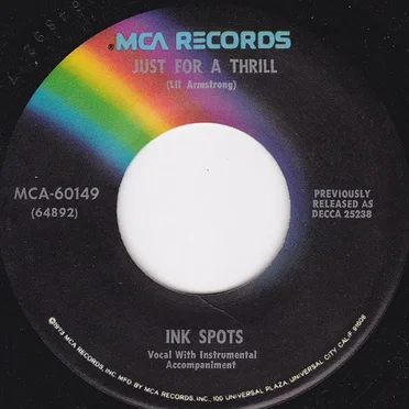 Just for a Thrill / I'll Get By (As long as I Have You)