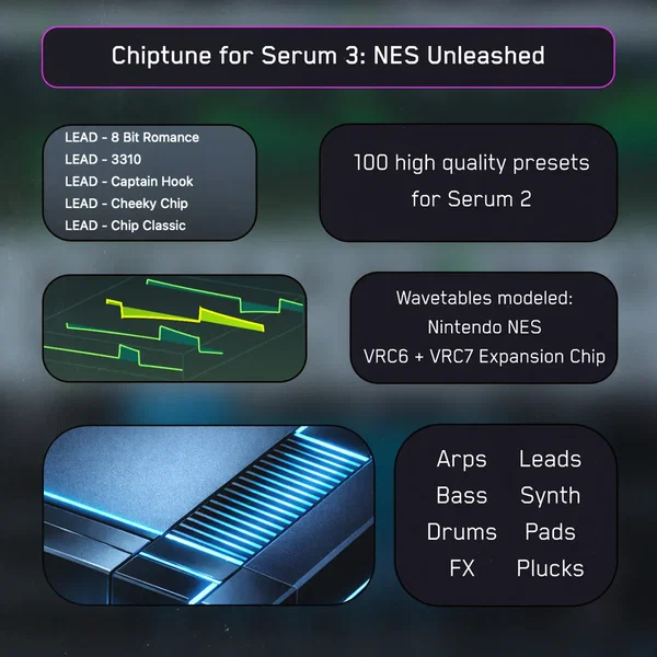 Chiptune for Serum 3: NES Unleashed