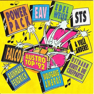 Austrotop '92 by Various Artists - album cover