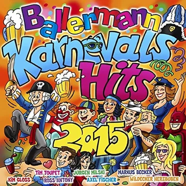 Ballermann Karnevals Hits 2015 by Various Artists - album cover