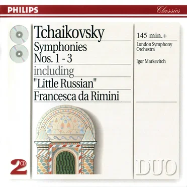 Symphonies nos. 1–3 including “Little Russian” / Francesca da Rimini