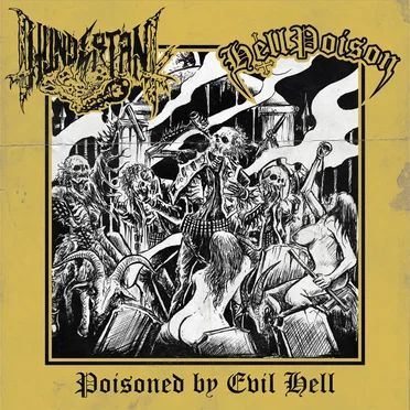 Poisoned by Evil Hell by Hell Poison - album cover