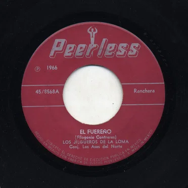 El fuereño / Luto en el corazón by Los Jilgueros de la Loma - album cover