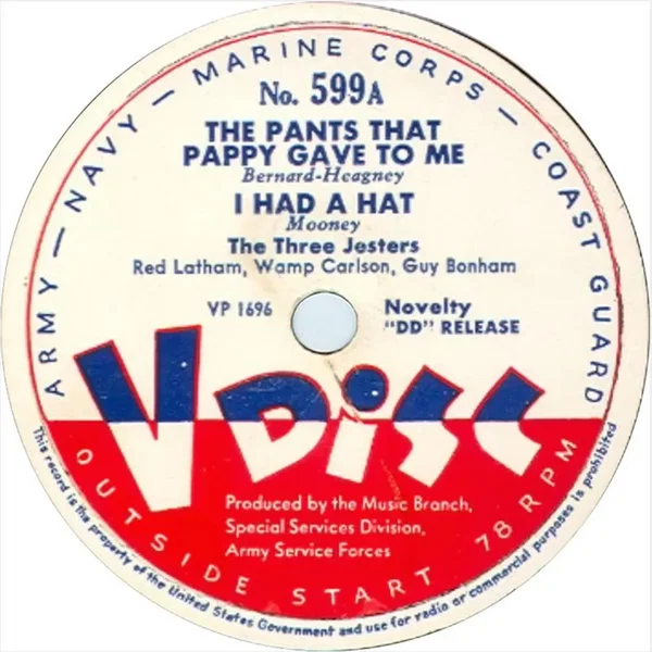 The Pants That Pappy Gave to Me / I Had a Hat / By the Waters of the Minnetonka / What Would Annie Say / Busy Holiday
