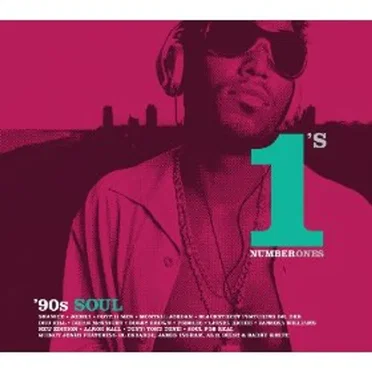 90s Soul Number 1's by Various Artists - album cover