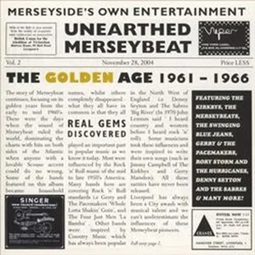Unearthed Merseybeat, Volume 2: The Golden Age 1961-1966 by Various Artists - album cover