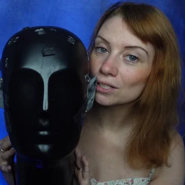 ASMR Delicate Whispers With Gentle Sticky Tapping, Binaural Head by Jodie Marie ASMR - album cover