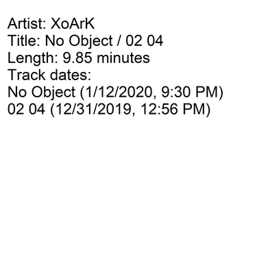 No Object / 02 04
