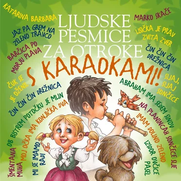 Ljudske pesmice za otroke s karaokami by Various Artists - album cover