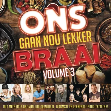 Ons Gaan Nou Lekker Braai, Volume 3 by Various Artists - album cover