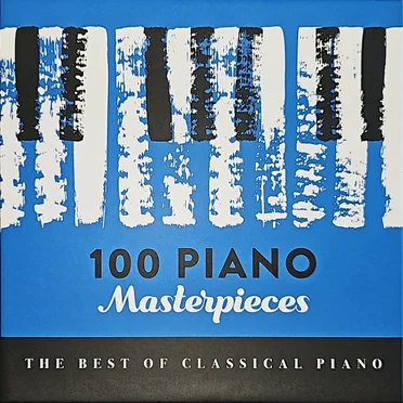 100 Piano Masterpieces by Various Artists - album cover