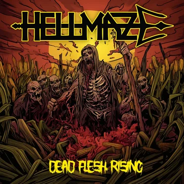 Dead Flesh Rising by Hellmaze - album cover