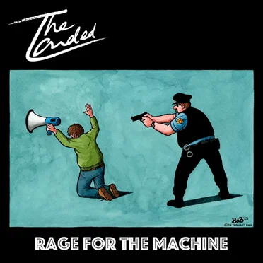 Rage For The Machine by The Landed - album cover