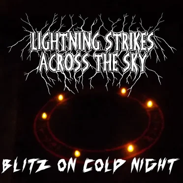Lightning Strikes Across the Sky