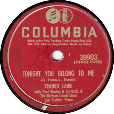 Tonight You Belong to Me / I'm Just a Poor Bachelor