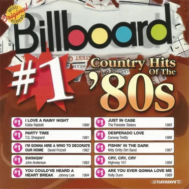 Billboard #1 Country Hits of the '80s by Various Artists - album cover