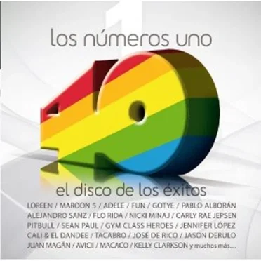 Los números uno de los 40 principales 2012 by Various Artists - album cover