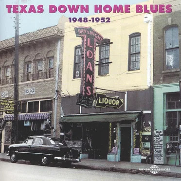 Texas Down Home Blues 1948-1952 by Various Artists - album cover