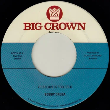 Your Love Is Too Cold b/w Deja Vu