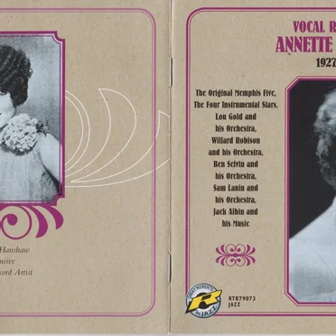 Vocal Refrain by Annette Hanshaw 1927-1930