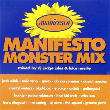 Manifesto Monster Mix by Various Artists - album cover