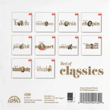 Best of Classics by Various Artists - album cover