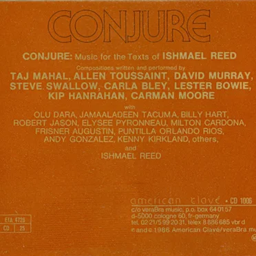 Music for the Texts of Ishmael Reed