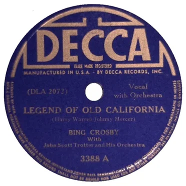 Legend of Old California / Prairieland Lullaby