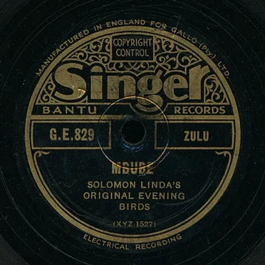 Mbube / Ngi Hambiki by Solomon Linda's Original Evening Birds - album cover
