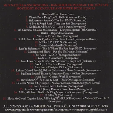 Banished From Home - The Mixtape