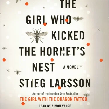 The Girl Who Kicked the Hornet's Nest by Stieg Larsson - album cover