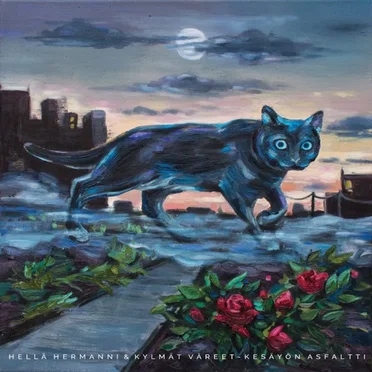 Kesäyön asfaltti by Hellä Hermanni & Kylmät Väreet - album cover