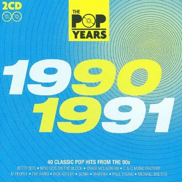 The Pop Years: 1990–1991 by Various Artists - album cover
