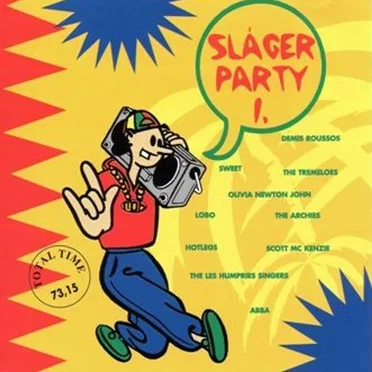 Slágerparty I. by Various Artists - album cover