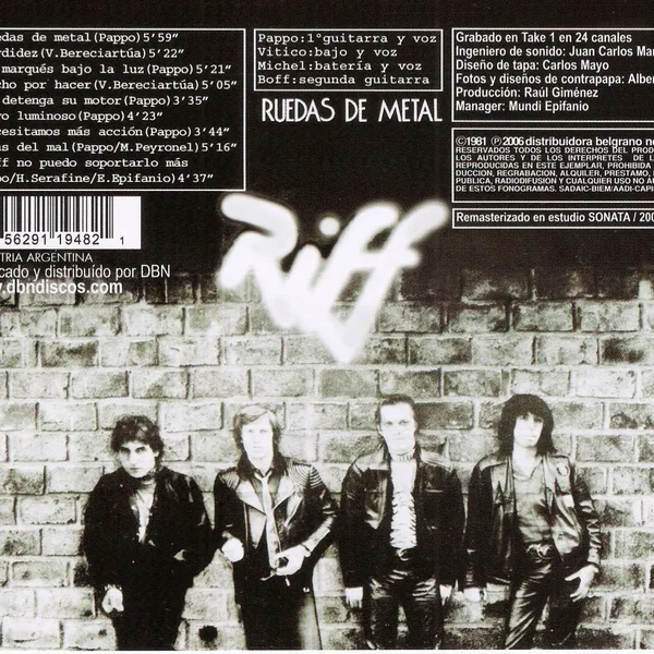 Ruedas de metal