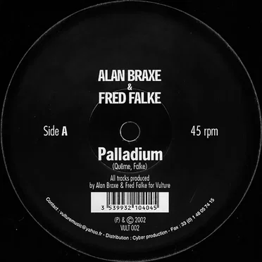 Palladium / Penthouse Serenade by Alan Braxe & Fred Falke - album cover