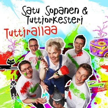 Tuttirallaa by Satu Sopanen & Tuttiorkesteri - album cover