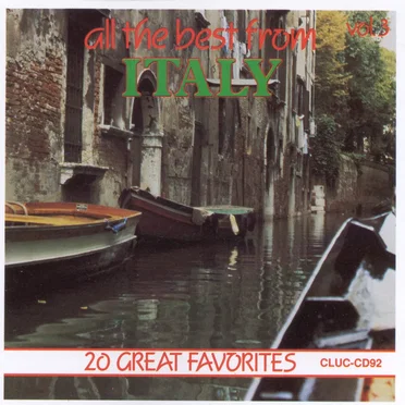 All the Best From Italy: 20 Great Favorites, Vol. 3 by [unknown] - album cover